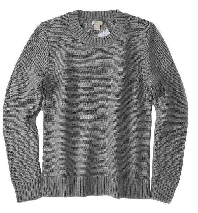 J Crew Factory Women's - Cotton Crew Sweater | Amazon (US)