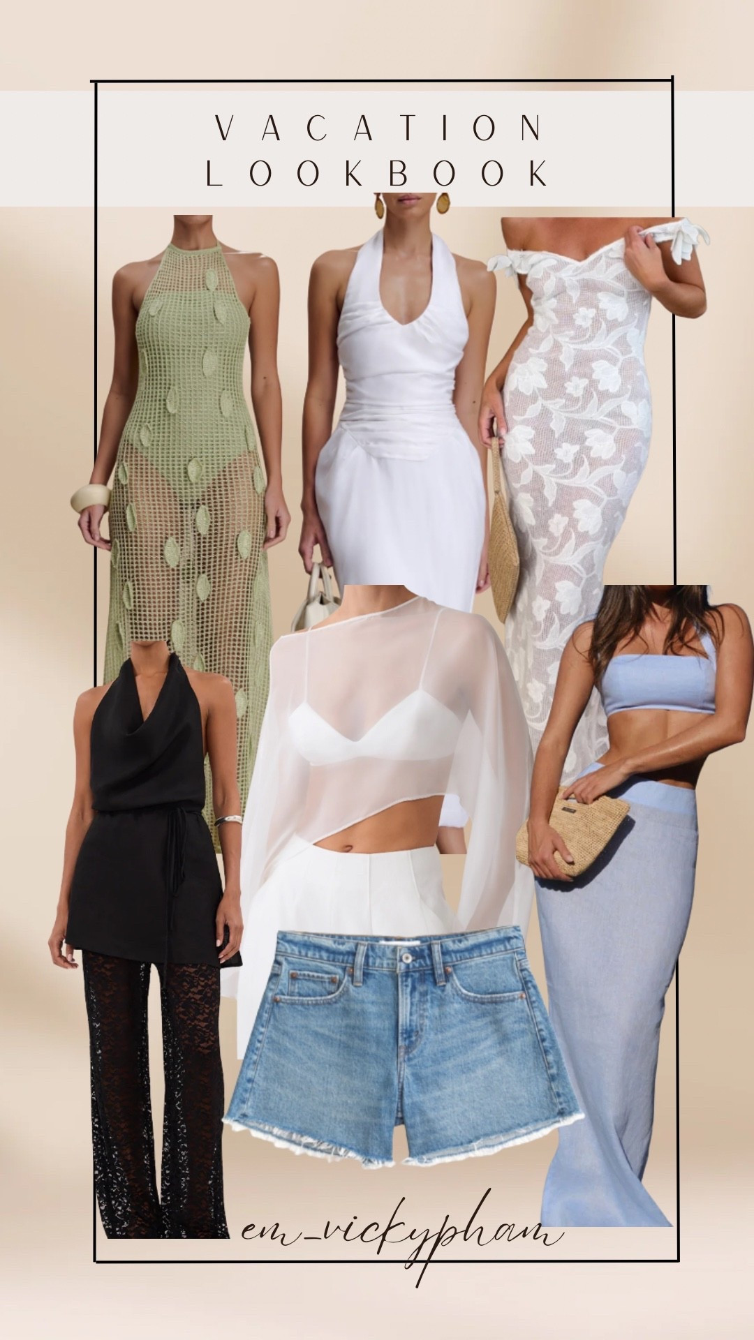 Vacation Lookbook 

#LTKTravel #LTKootd #LTKSwim