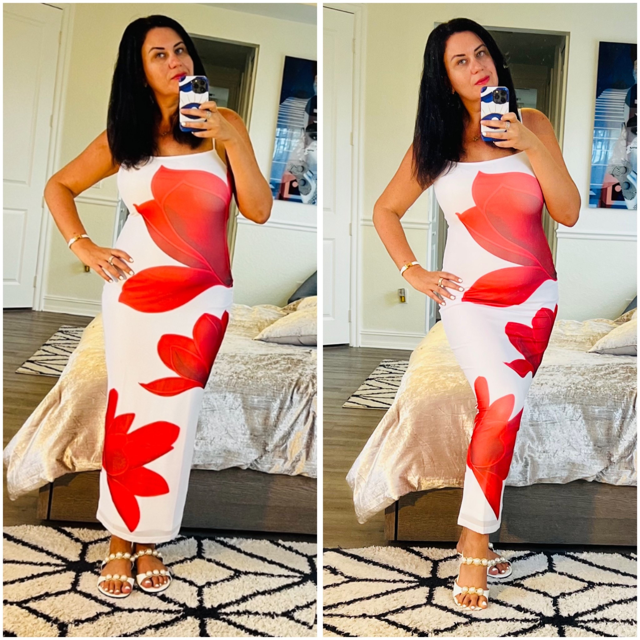 Summer Amazon Finds!! Such a gorgeous flower dress! Looks expensive for a fraction of a cost. Comes in few colors 🌸 

#LTKStyleTip #LTKSummerEdit #LTKFindsUnder50