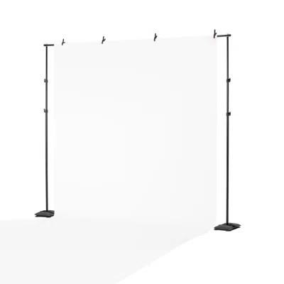 Backdrop Stand, 8.5 x 10 ft Adjustable Photo Backdrop Stand Kit, Portable Background Backdrop Stand with 7 Crossbars, Heavy Duty Projector Screen Stan | Wayfair North America