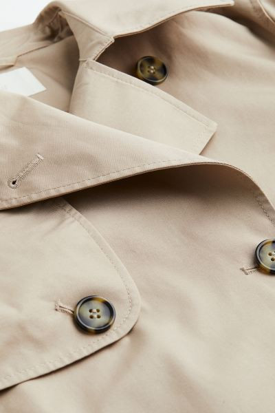 Double-breasted trenchcoat | H&M (UK, MY, IN, SG, PH, TW, HK)