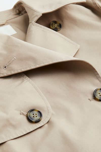 Double-breasted trenchcoat | H&M (UK, MY, IN, SG, PH, TW, HK)