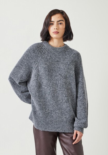 Lorna Relaxed Wool Blend Jumper | Hush UK
