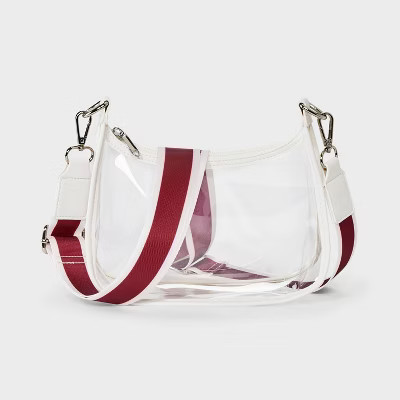 Game Day Clear Crossbody Bag - Wild Fable™ Maroon | Target