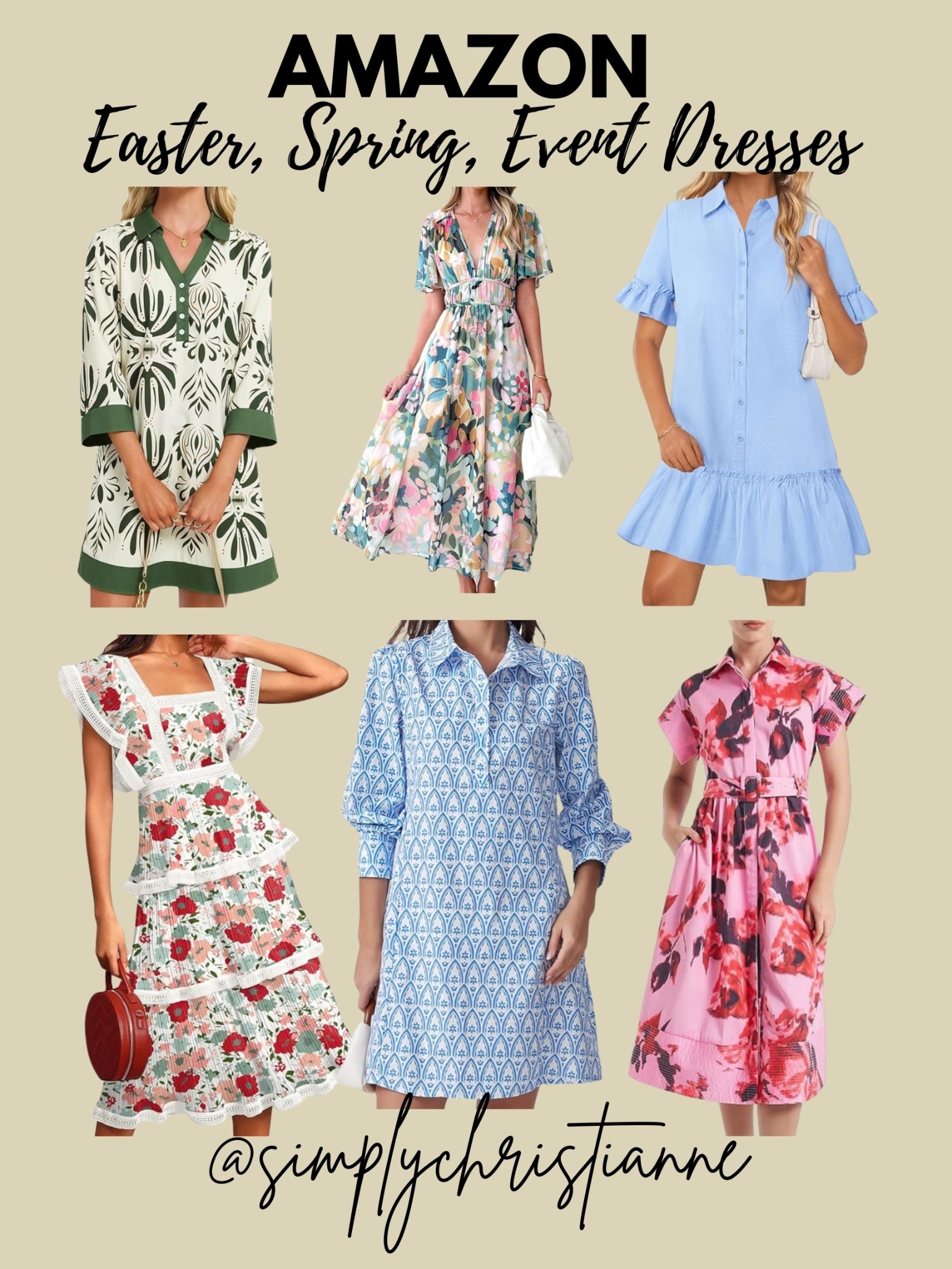 Amazon Easter Spring dress, Spring outfit 

#LTKgrwm #LTKootd