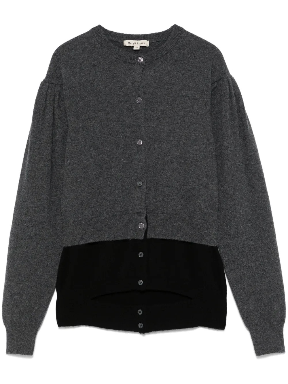 MERYLL ROGGE cashmere cardigan - Grey | Farfetch Global