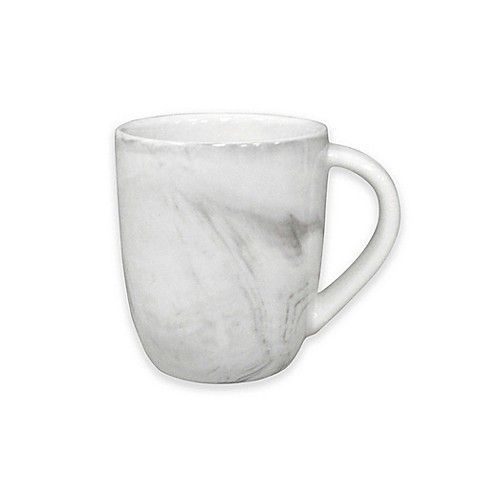 Artisanal Kitchen Supply® Coupe Marbleized Espresso Mugs in Grey (Set of 4) | Bed Bath & Beyond