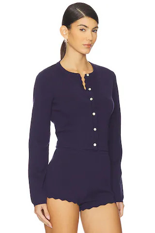 Roxie Cardigan in Navy | Revolve Clothing (Global)