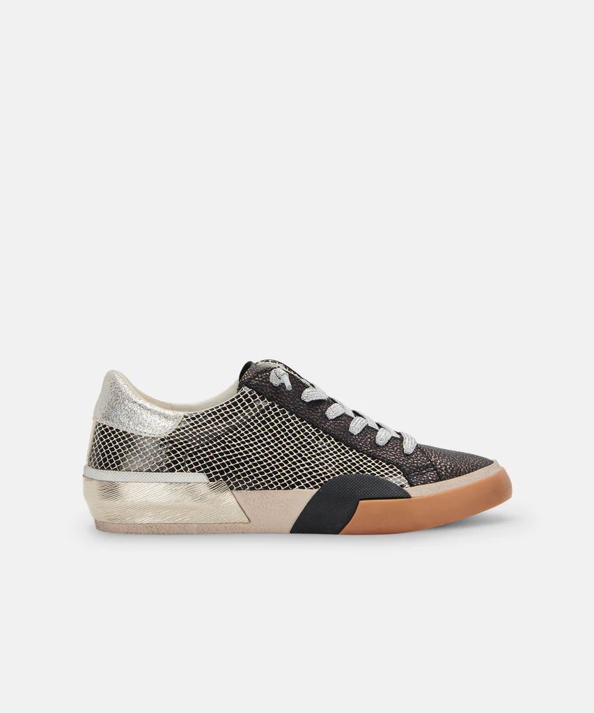 ZINA SNEAKERS MERCURY LEATHER | DolceVita.com