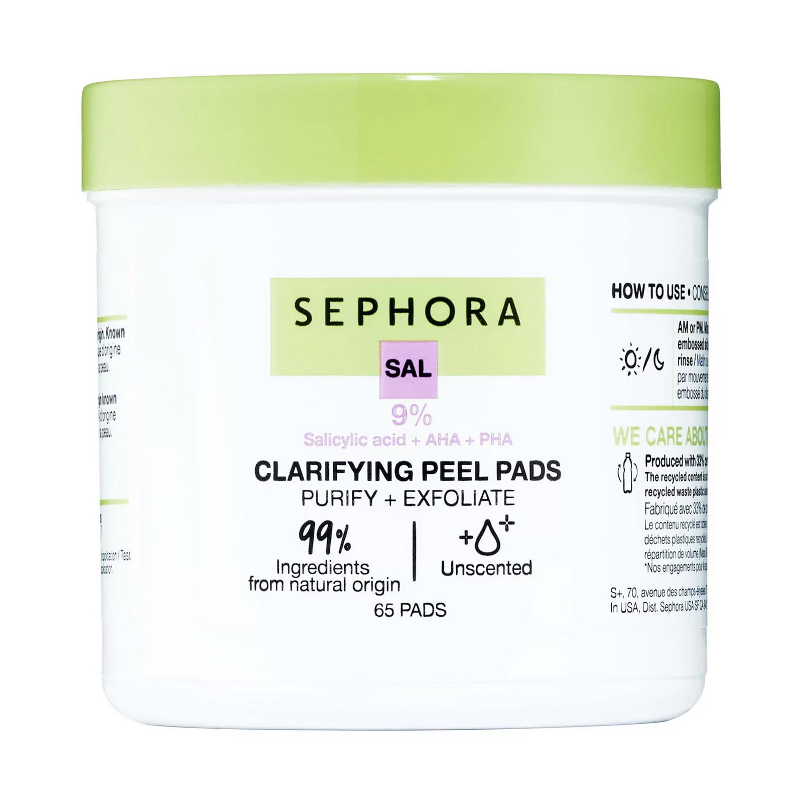 SEPHORA COLLECTION Clarifying Peel Pads with Salicylic Acid, None | Kohl's