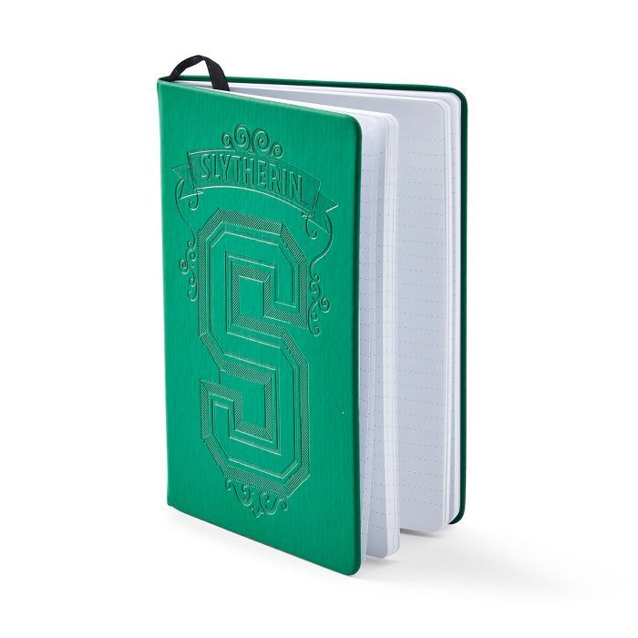 Seven20 Harry Potter Hogwarts House Slytherin Debossed-Cover Journal - 7.25”x 5” | Target