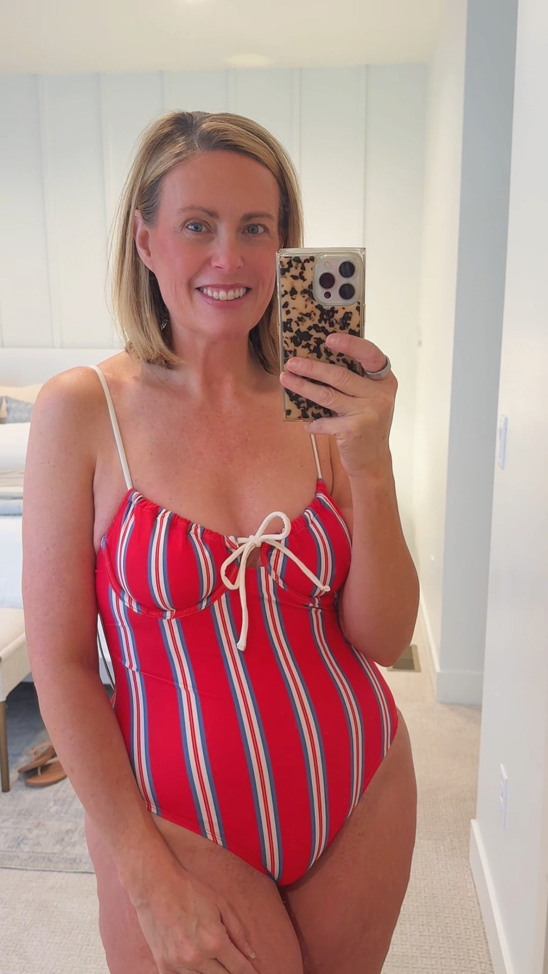 Best one piece swimsuit esp for Memorial Day … can’t believe it’s Walmart. 🇺🇸

#LTKSeasonal #LTKOver40 #LTKMidsize