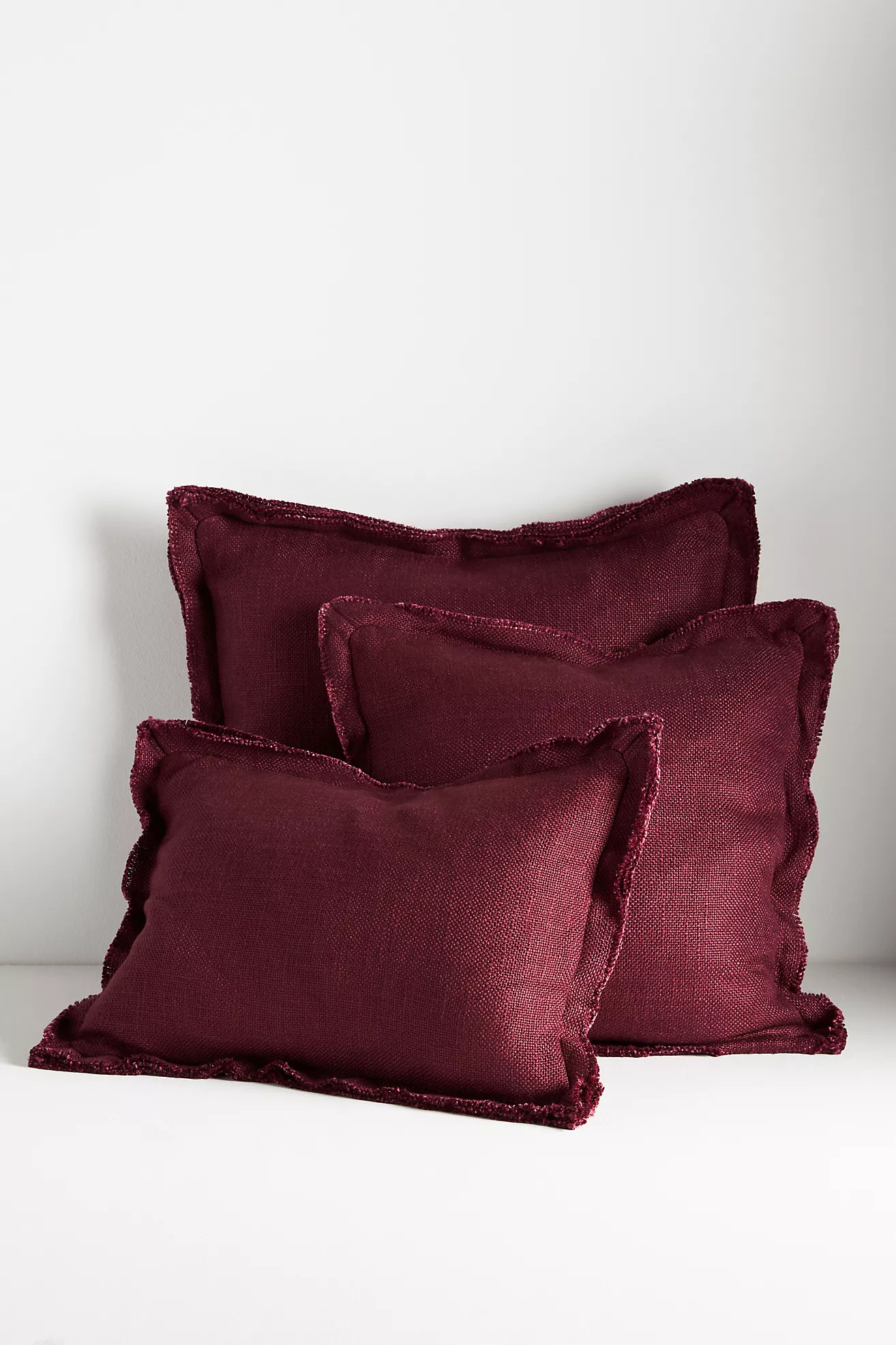 Luxe Linen Blend Pillow | Anthropologie (US)