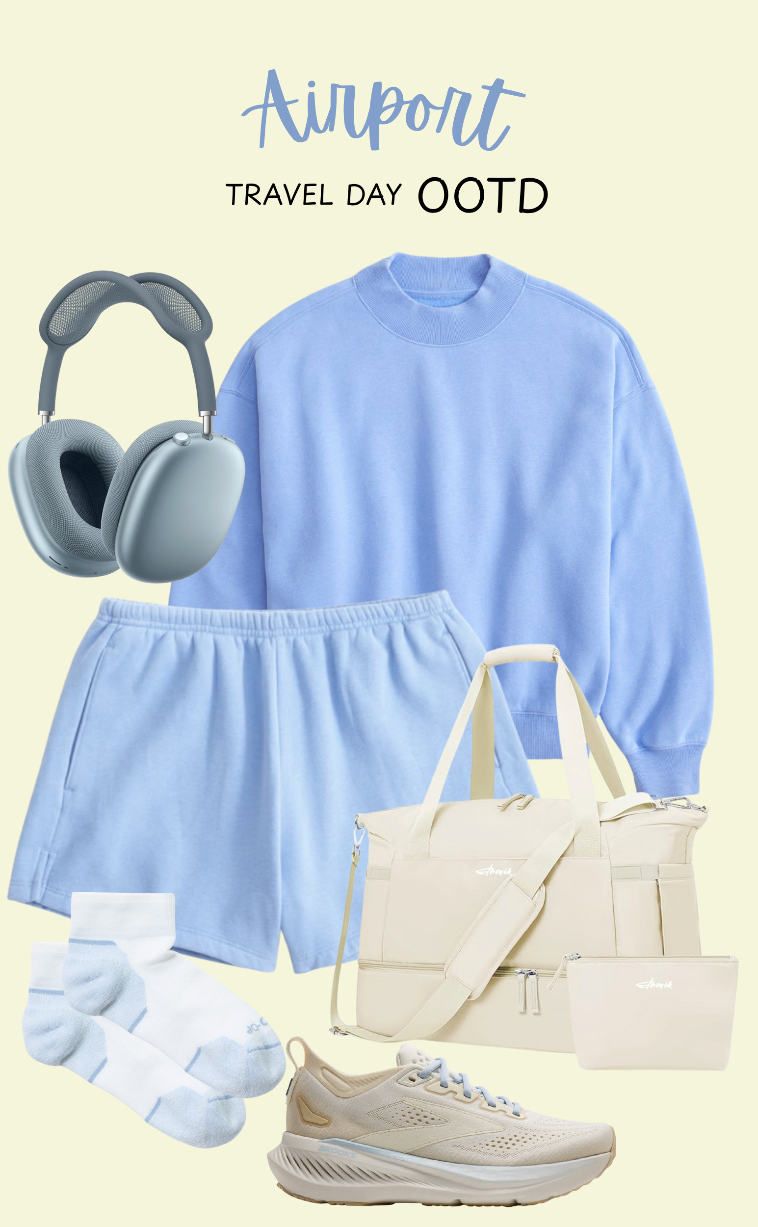 Airport outfit idea ✈️💙

airport outfit, travel day outfit, comfy airport outfit, travel essentials, airplane outfit, comfy matching set, travel style, airport style, casual travel outfit, long flight outfit  

 #LTKootd #LTKActive #LTKTravel