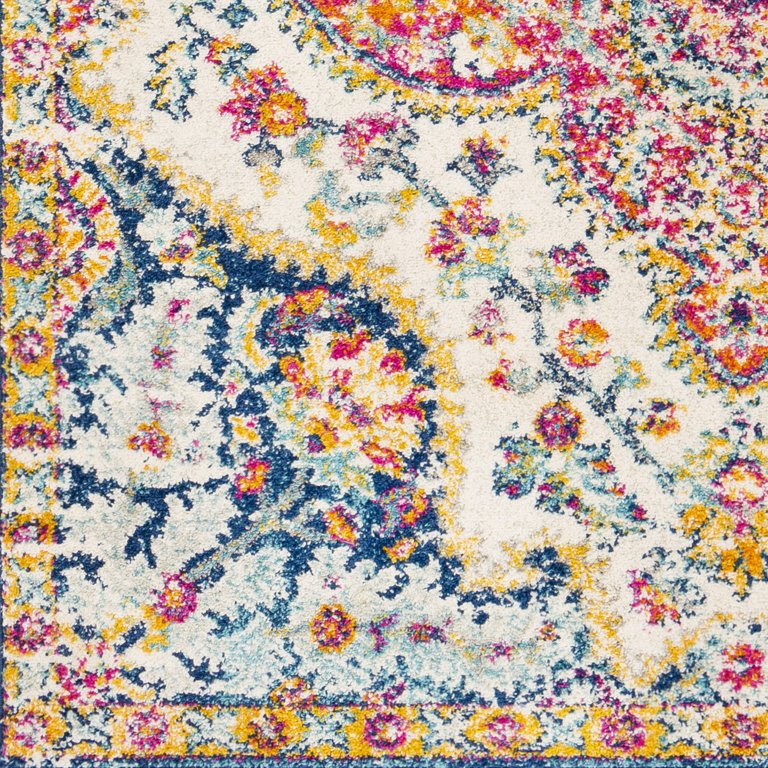 Art of Knot Tybalt Traditional Orange Area Rug; 5'3" x 7'6" | Walmart (US)