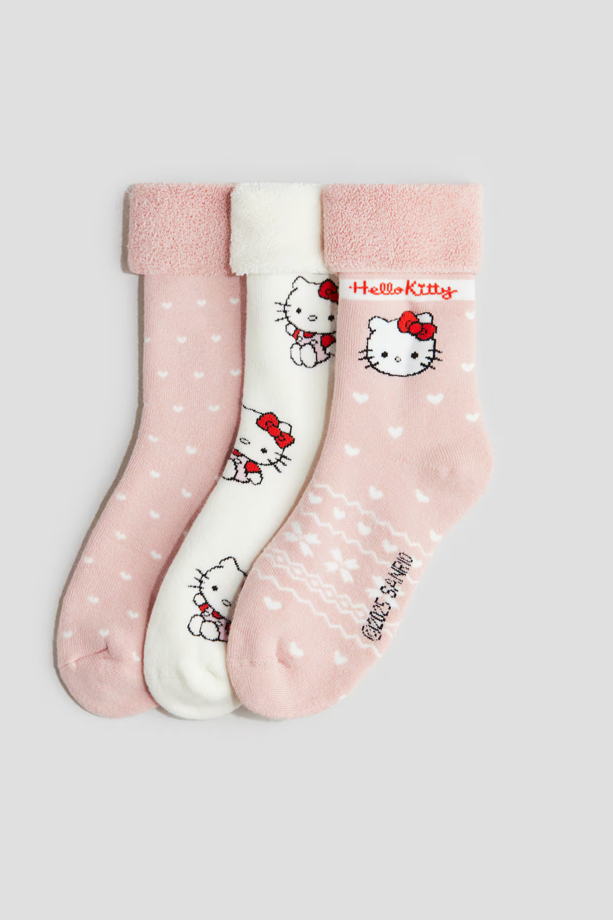 3-Pack Terry Socks | H&M (US + CA)