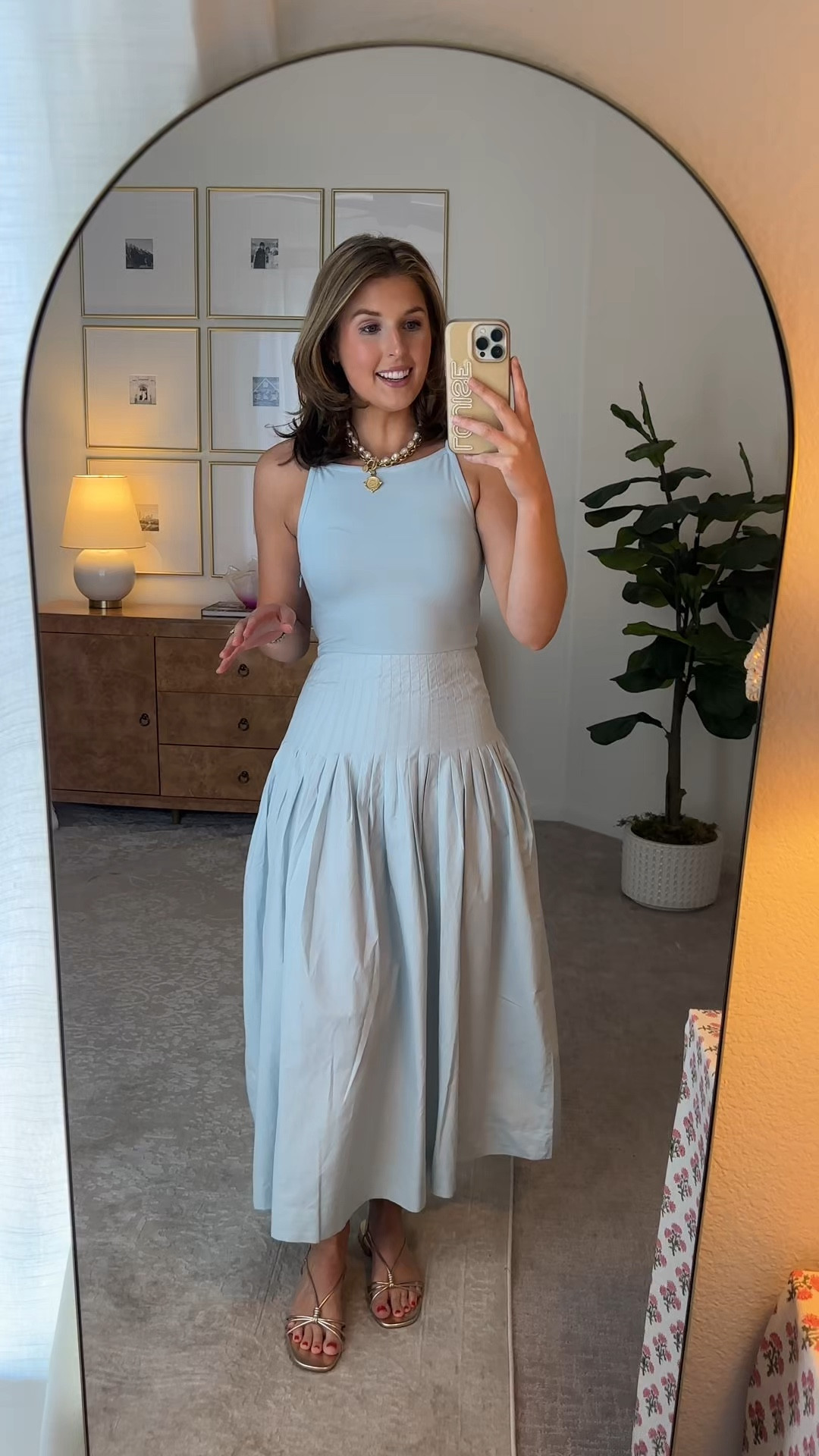 Summer dress from J.Crew! Wearing an XS