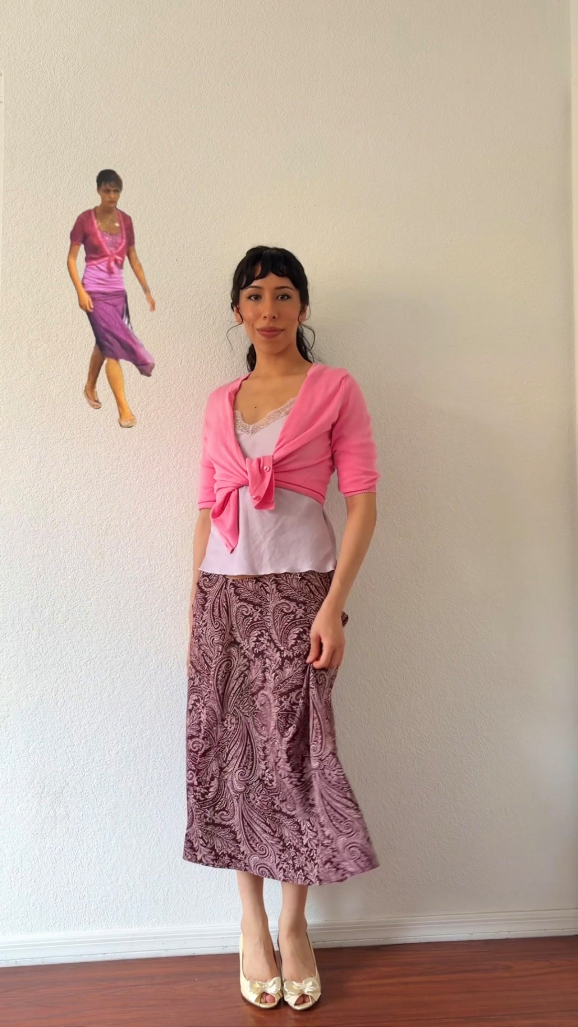 Cleo Sertori h2o outfits: cami is old VS, skirt is thrifted NY & co