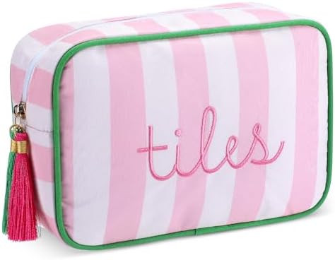 Sanwuta Mahjong Tile Bag with Zipper, Mahjong Bags for Tiles and Racks Mah Jong Storage Pouch for... | Amazon (US)