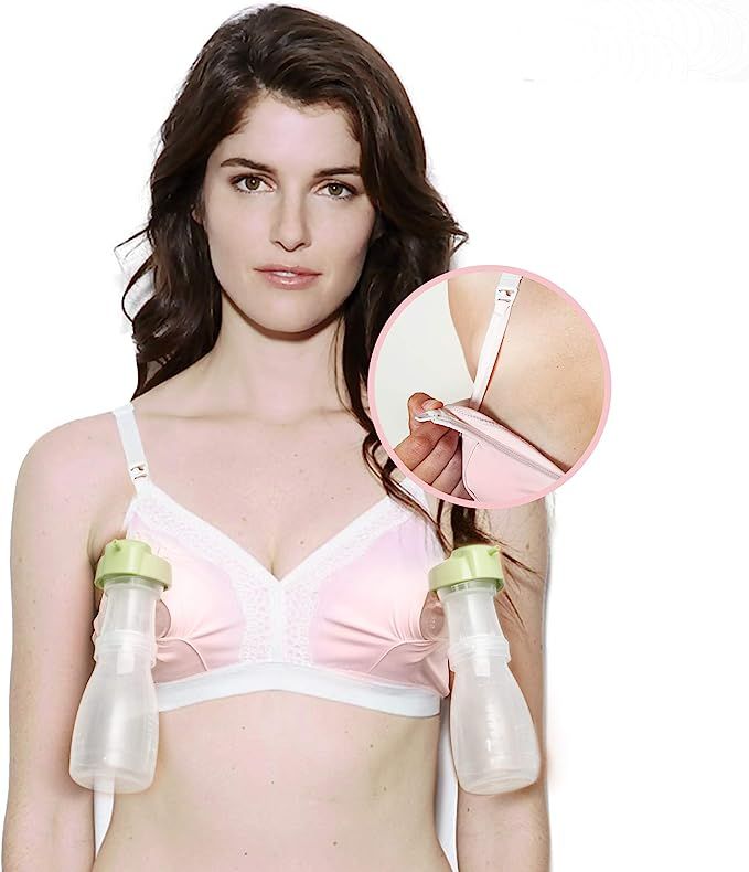 The Dairy Fairy - Handsfree Pumping and Nursing Bra, Everyday Bra, Sleep Nursing Pumping and Nurs... | Amazon (US)