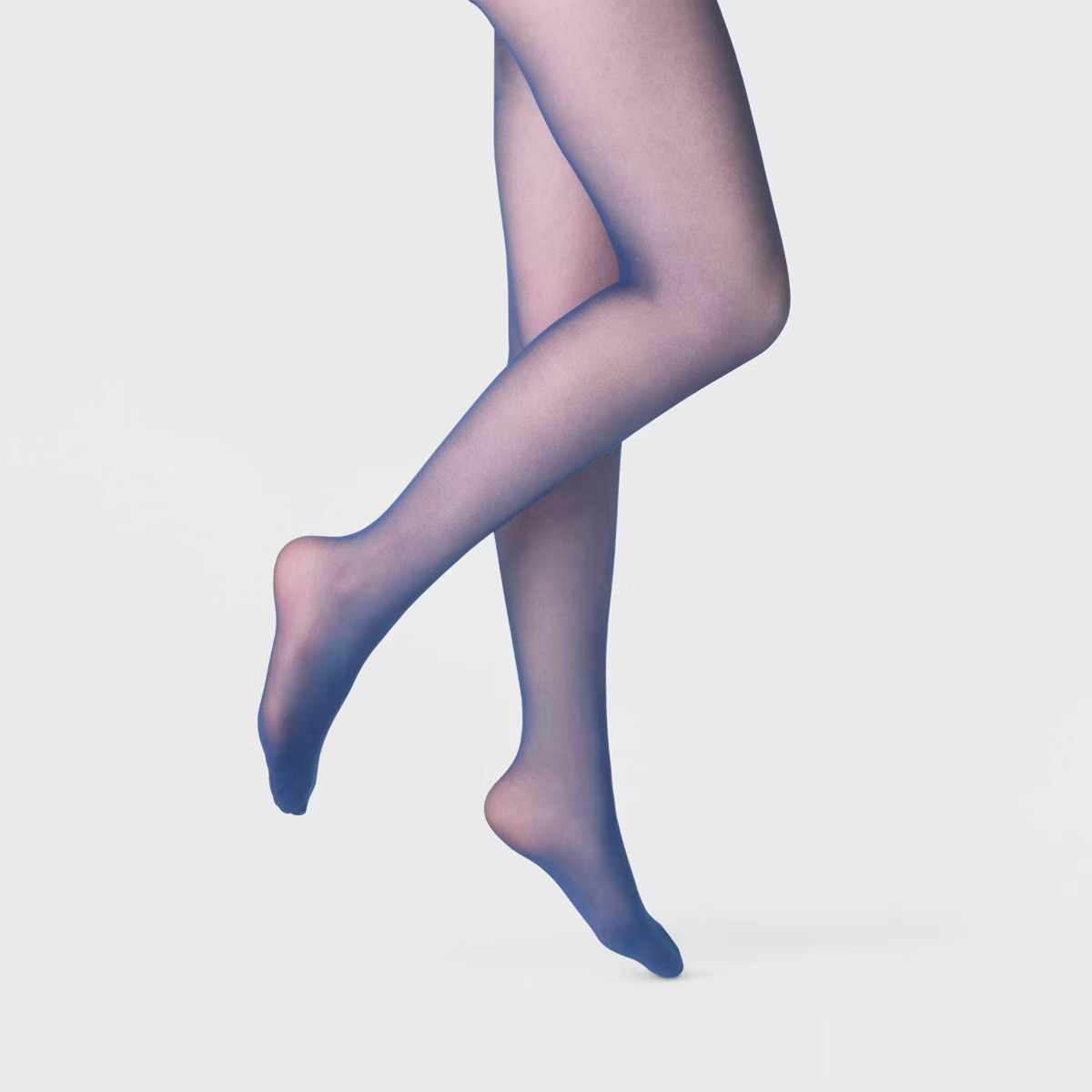 Women's 30D Semi Opaque Control Top Tights - A New Day™ Navy | Target
