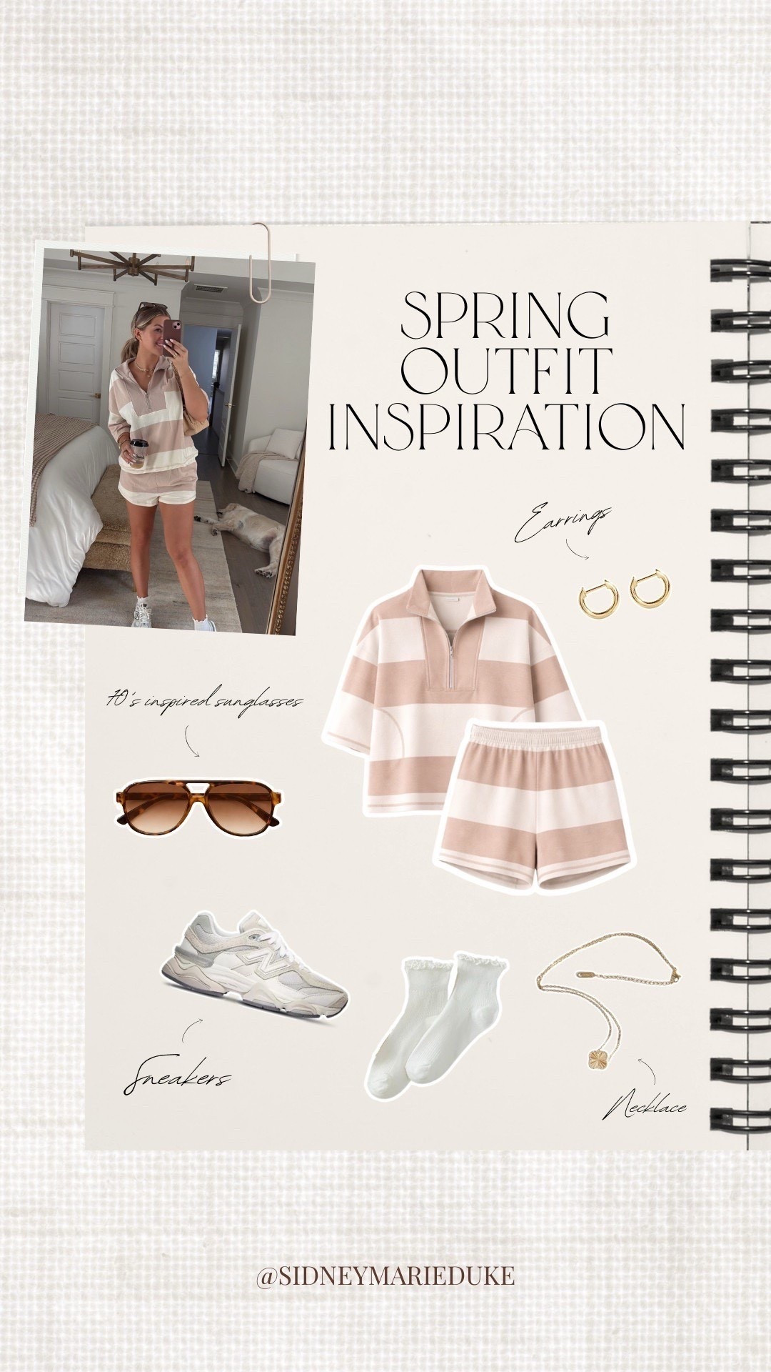 Casual Spring day outfit inspo!!🤎



Spring outfits 2026, summer outfits, matching set, stripe set, sidneymarieduke

#LTKSeasonal #LTKootd