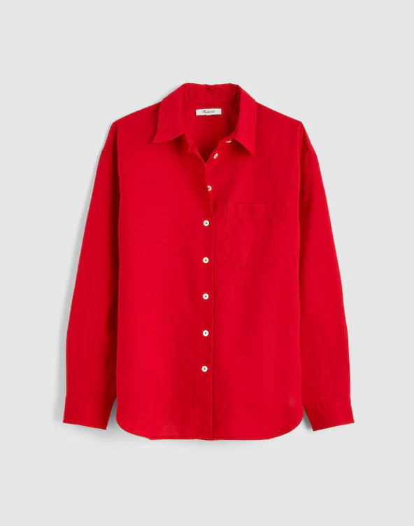 The Easy Shirt in Linen Blend | Madewell