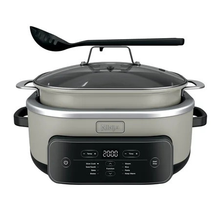 Ninja 8-in-1 PossibleCooker Plus 7.5 Qt Multi-Cooker, Slow Cooker, Steamer, Dutch Oven, MC2000WMSD Stone | Walmart (US)