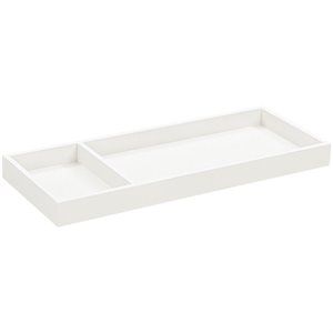 Million Dollar Baby Classic Universal Removable Changing Tray in Heirloom White | Cymax