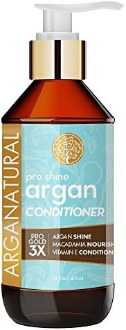 Arganatural Gold Pro Shine Argan Conditioner 16 Fluid Ounce | Amazon (US)