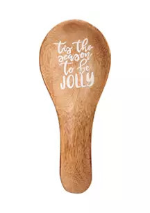 "Tis the Season" Wooden Spoon Rest | Belk