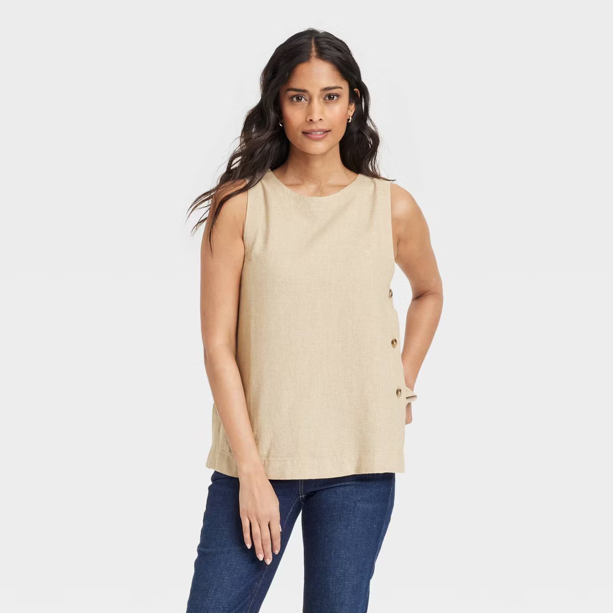 Women's Linen Tank Top - Universal Thread™ | Target