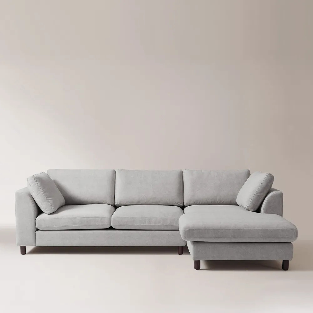 Valky Velvet Sectional Sofa | Hernest
