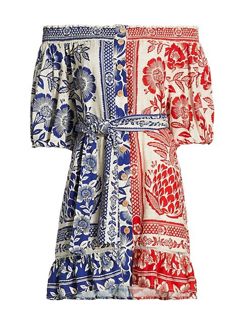 Pineapple Garden Minidress | Saks Fifth Avenue