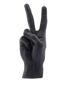 54 Celsius CandleHand Victory Peace Candle in Black from Revolve.com | Revolve Clothing (Global)