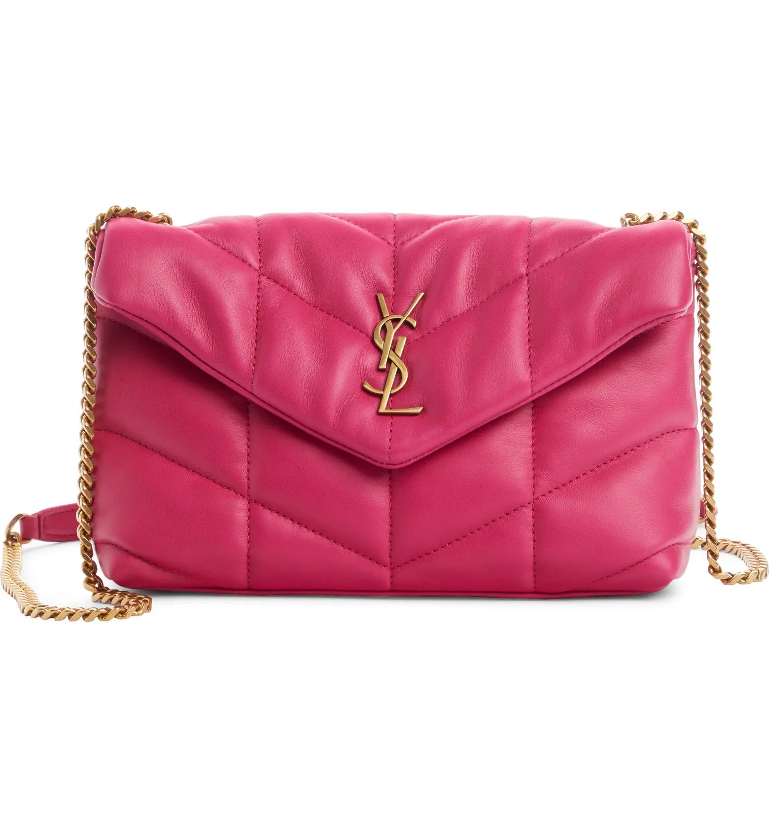 Saint Laurent Toy Loulou Puffer Quilted Leather Crossbody Bag | Nordstrom | Nordstrom