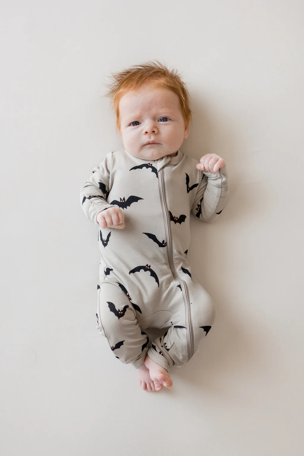 Zippered Romper in Bats | Kyte Baby