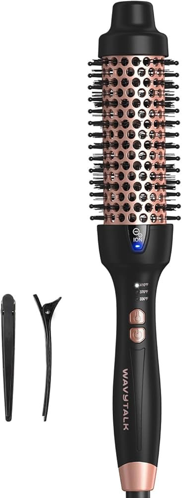 Wavytalk Updated Version Thermal Brush for Blowout Look, Blowout Express 1.5 Inch Ionic Thermal R... | Amazon (US)
