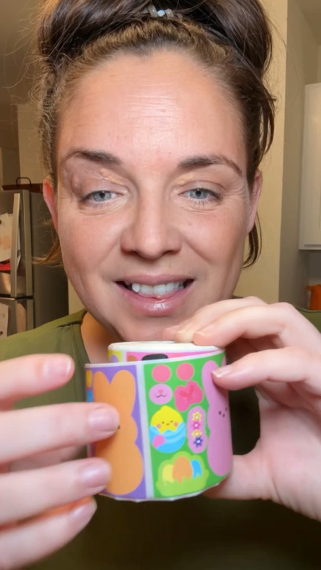 Such a cute Easter craft idea for kids.

This bunny sticker roll lets kids mix and match pieces to create their own Easter bunny faces.

Perfect for Easter baskets, classroom crafts, or travel activities.

#LTKkids
#LTKeaster
#LTKfamily
#easterideas
#momfinds