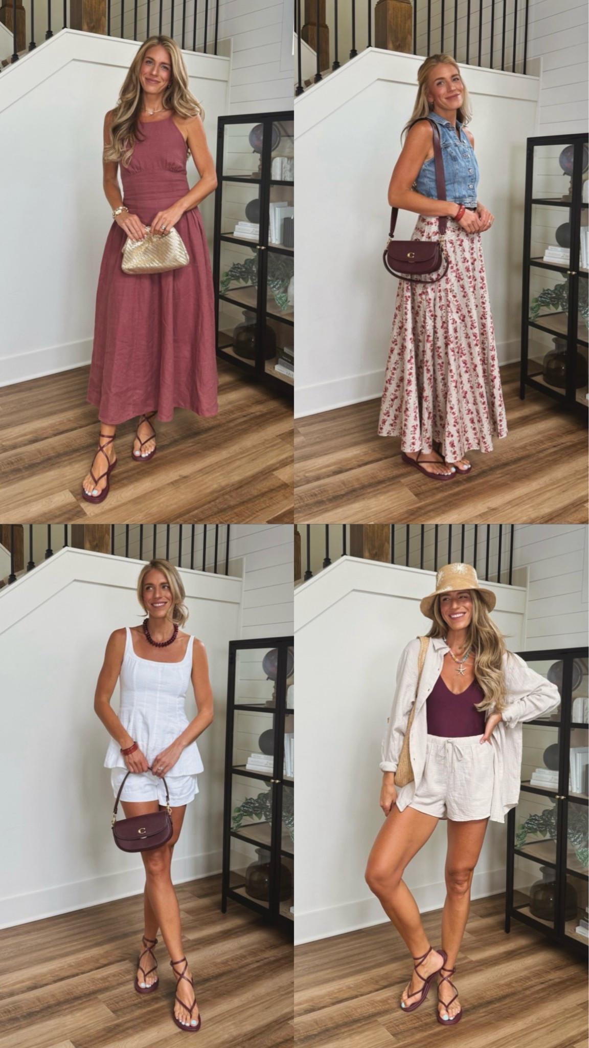 My favorite sandals are 20% off for the next 72 hours with code RF-ASHLEY20!

I styled them 4 different ways to show just how versatile they are. 

Sizing:
Dress & skirt - small tall
Coverup & swim - mediums
White set - 27 shorts, small top

#LTKSaleAlert #LTKSwim #LTKTall