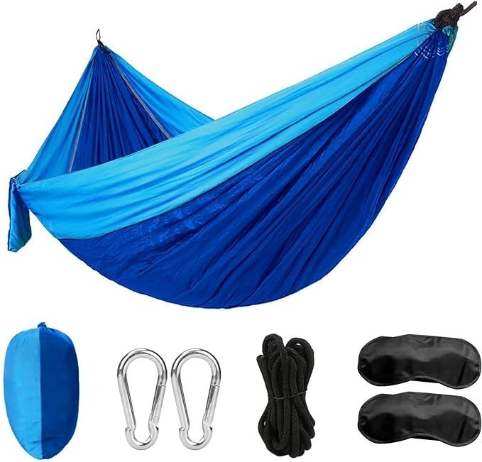 Single&Double Camping Hammocks Garden Hammocks Lightweight Portable Parachute Nylon Hammocks 600 ... | Amazon (CA)