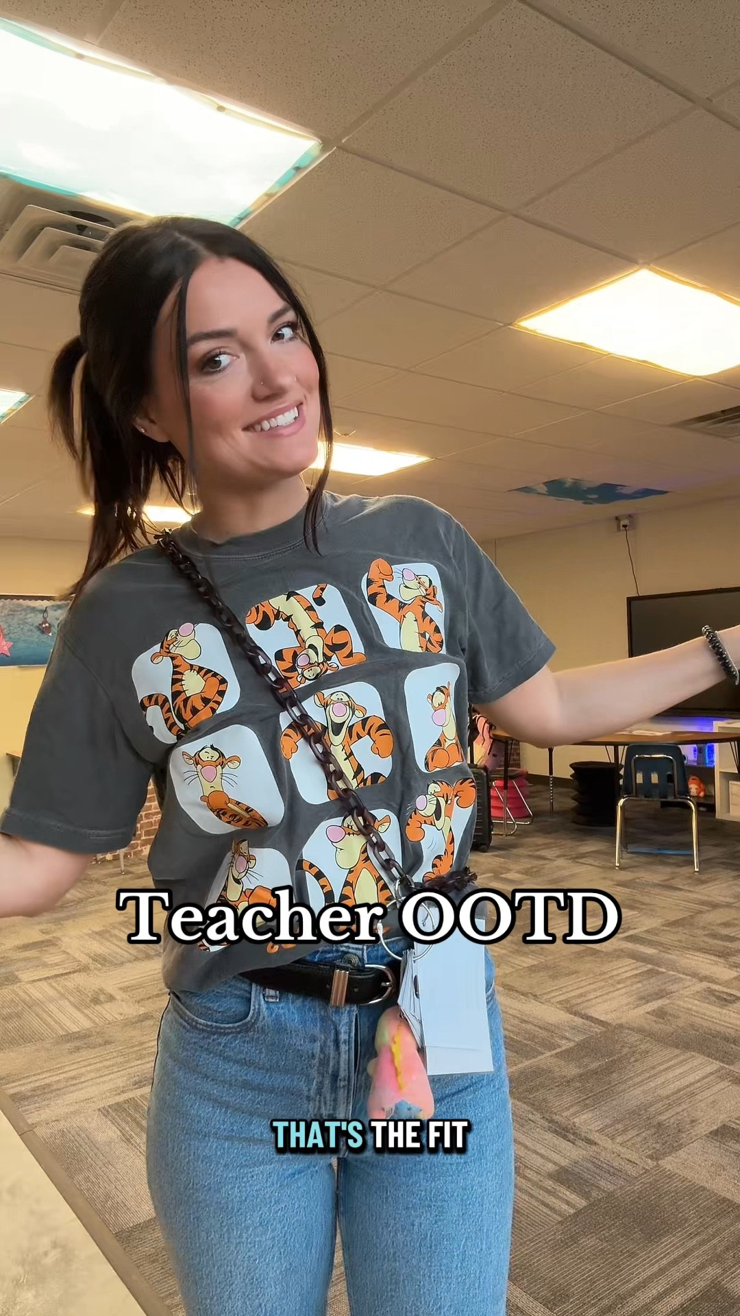 I am tigger vibes 24/7 so the shirt fits 🤪

#LTKWorkwear #LTKFindsUnder100 #LTKFallSale