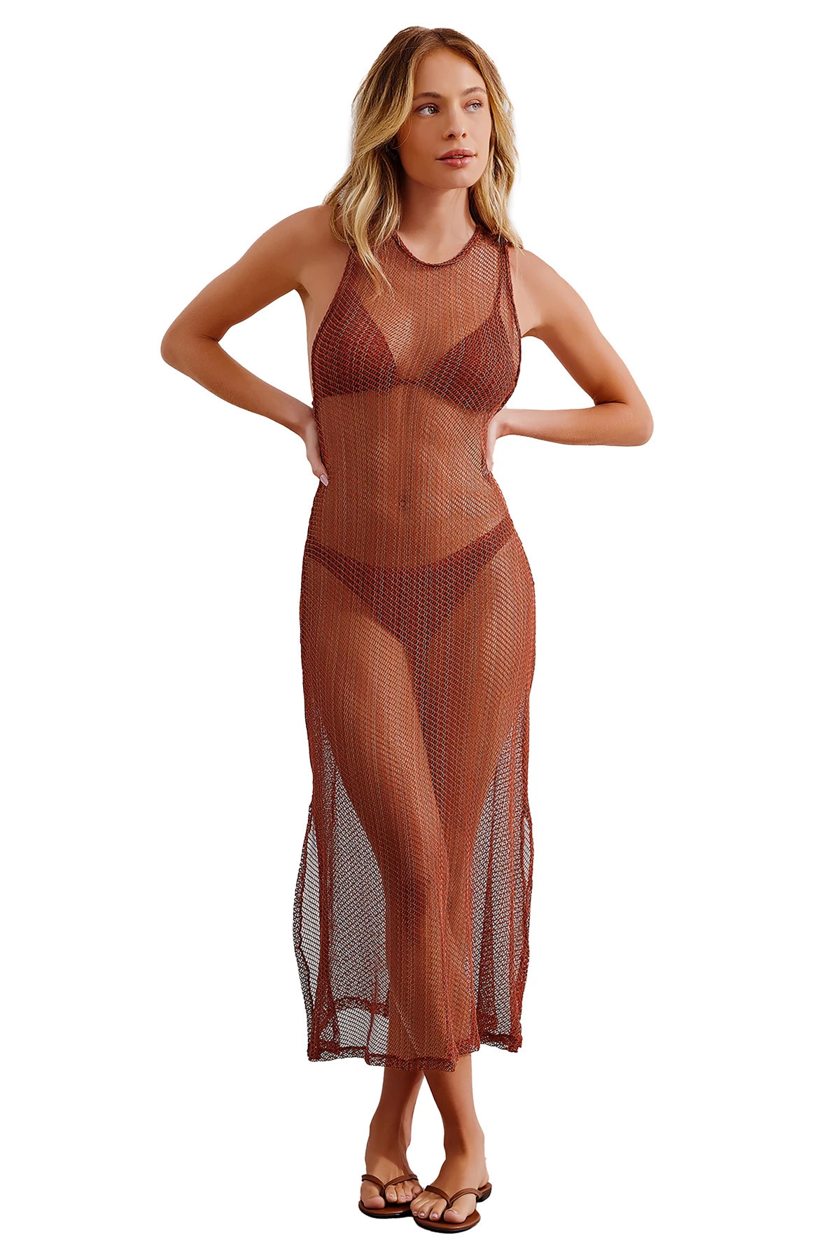 Mesh Midi Dress | Everything But Water