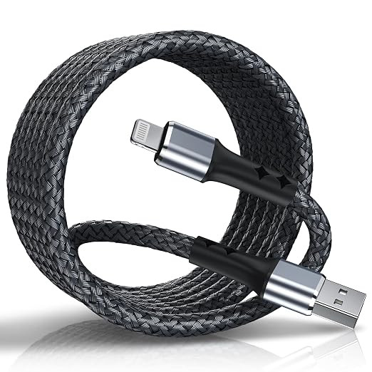 iPhone Charger 10Ft 2Pack for Apple MFi Certified, OIITH Double Nylon Braided Extra Long 10 Feet ... | Amazon (CA)