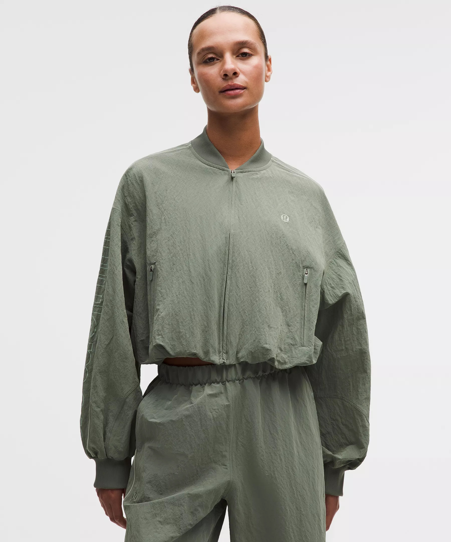 Crinkle Nylon Track Jacket | Lululemon (US)