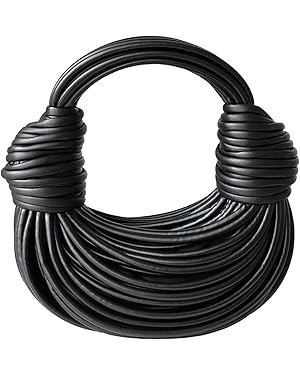 Women Hand-Woven Bread Purse and Handbag Leather Top Handle Satchel Shoulder Crossbody Creative N... | Amazon (US)