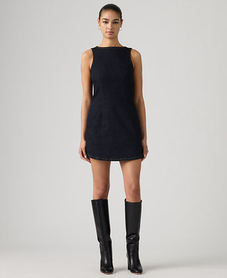 Women's Boat Neck Denim Dress | Macy's