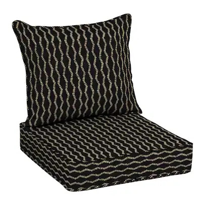 Fabric Color Name: Black Helix Jacquard$65.98 | Lowe's
