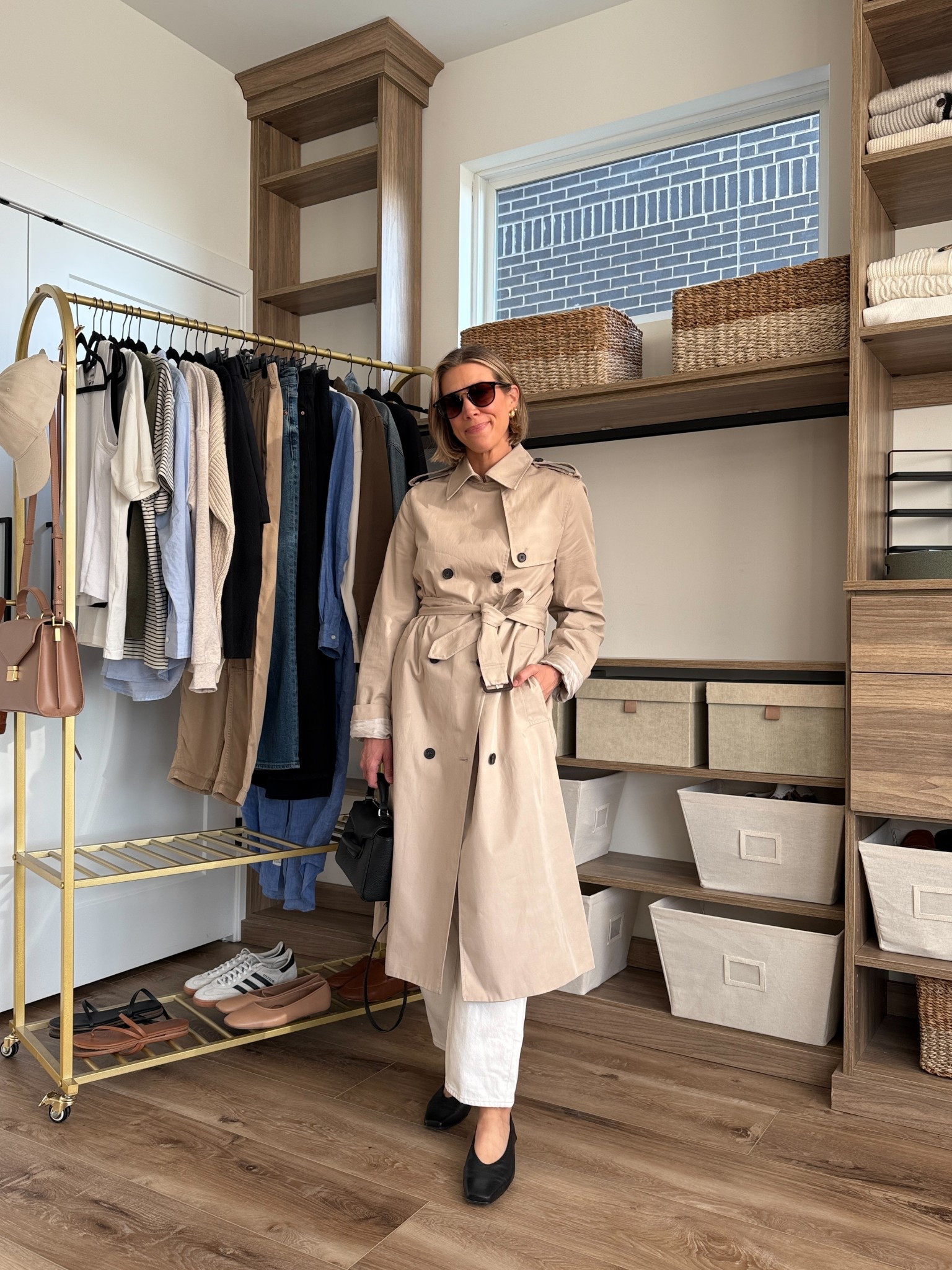 Small trench (could have sized down), 24/regular jeans, flats tts

#LTKStyleTip #LTKFindsUnder50 #LTKFindsUnder100