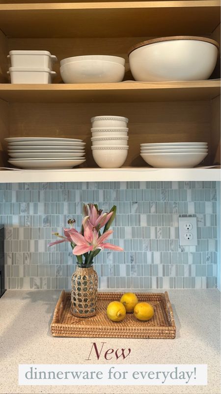 Dinnerware from William Sonoma! + cute kitchen decor 

#LTKstyletip #LTKFind #LTKhome